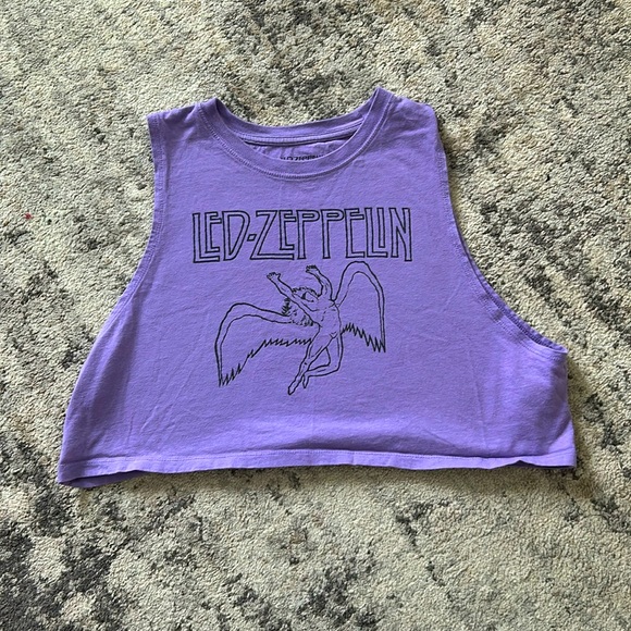 Led Zeppelin Purple Muscle Tank - Picture 5 of 6